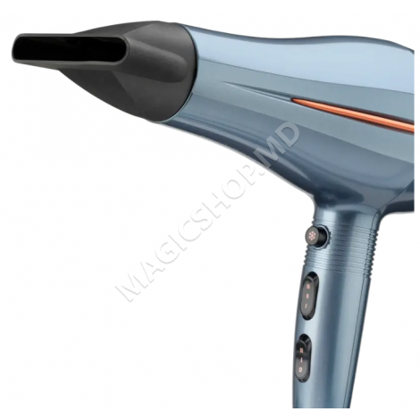 Фен BaByliss D251PE, 2200 Вт, светло-голубой